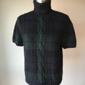 Ralph Lauren Vintage Cashmere Sweater Blackwatch L